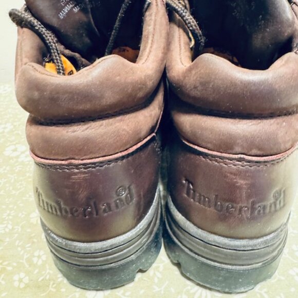 Timberland Women's 6 Chukka Ankle Boots Gore-Tex Waterproof Brown Leather - Picture 4 of 10